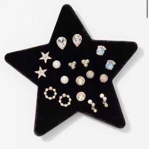 NWT 9 piece earring stud set